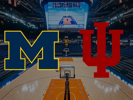 Michigan Wolverines at Indiana Hoosiers Basketball